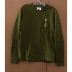 doTERRA Unisex Spruce Sweater sz M GREEN